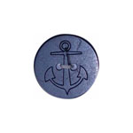 Elan 55 0704V 2 Hole Button (2/card) .88"/23 mm